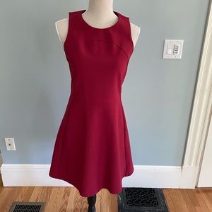 Madewell Scarlet Red A-Line Dress